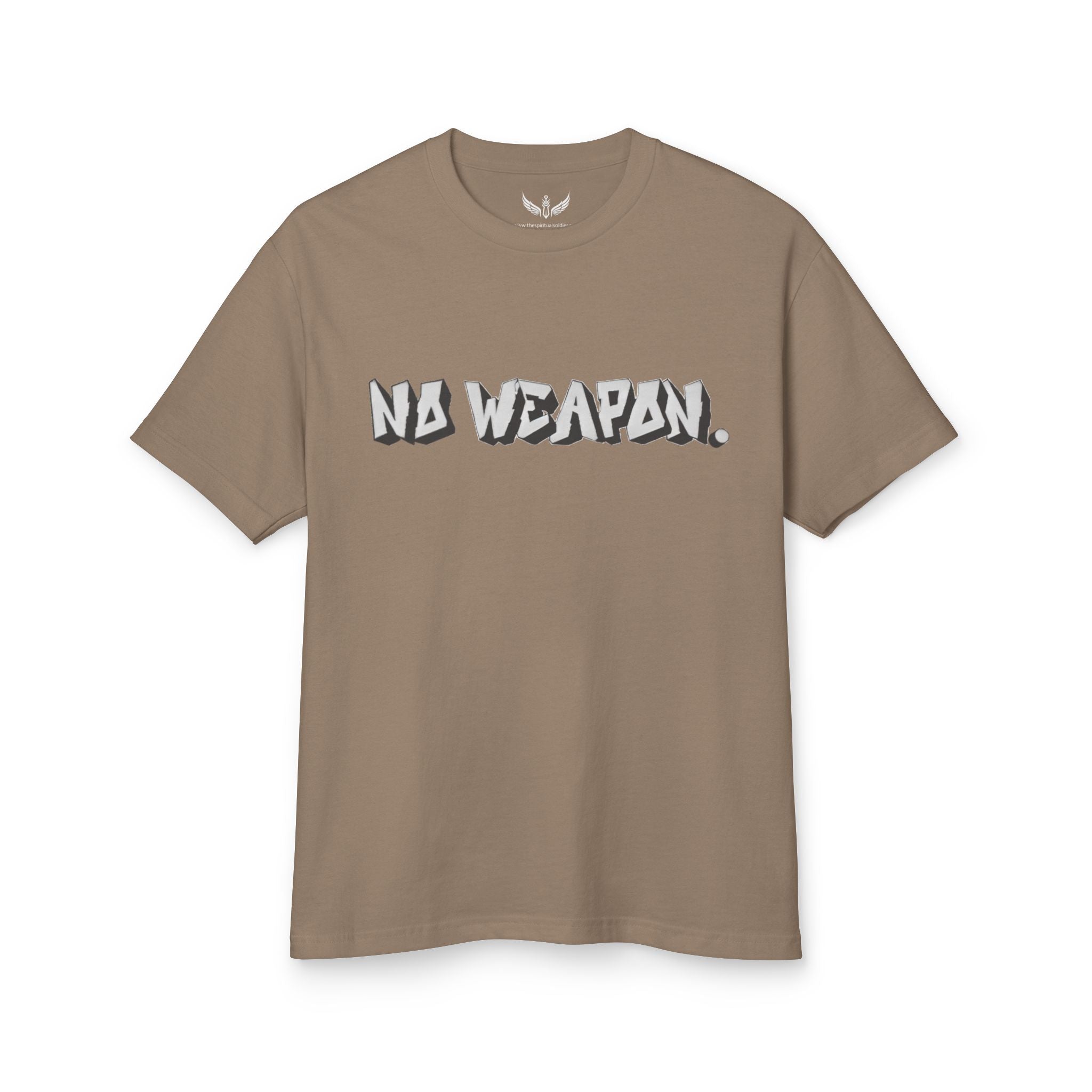 No Weapon 3 Unisex Garment Dyed Heavyweight Cotton Tee