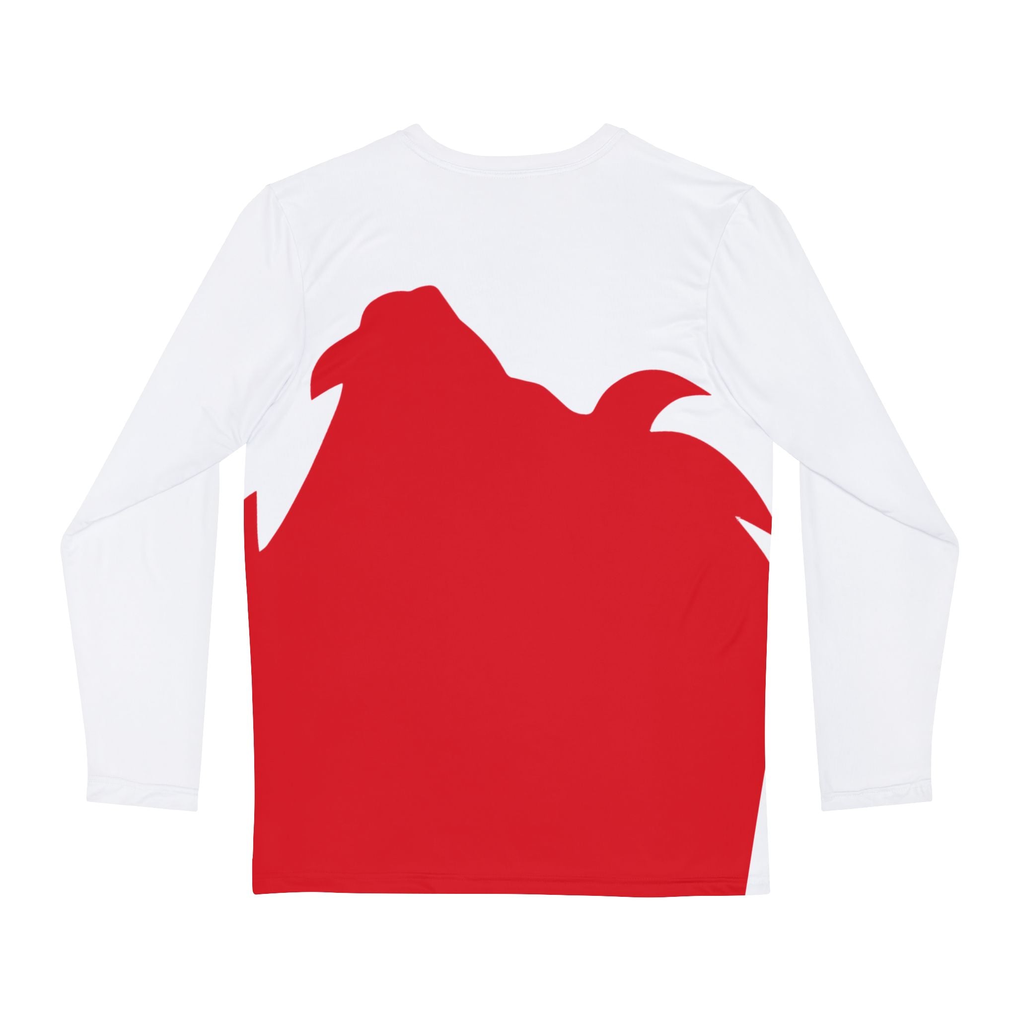 Red Lion -  White Long Sleeve Shirt (AOP)