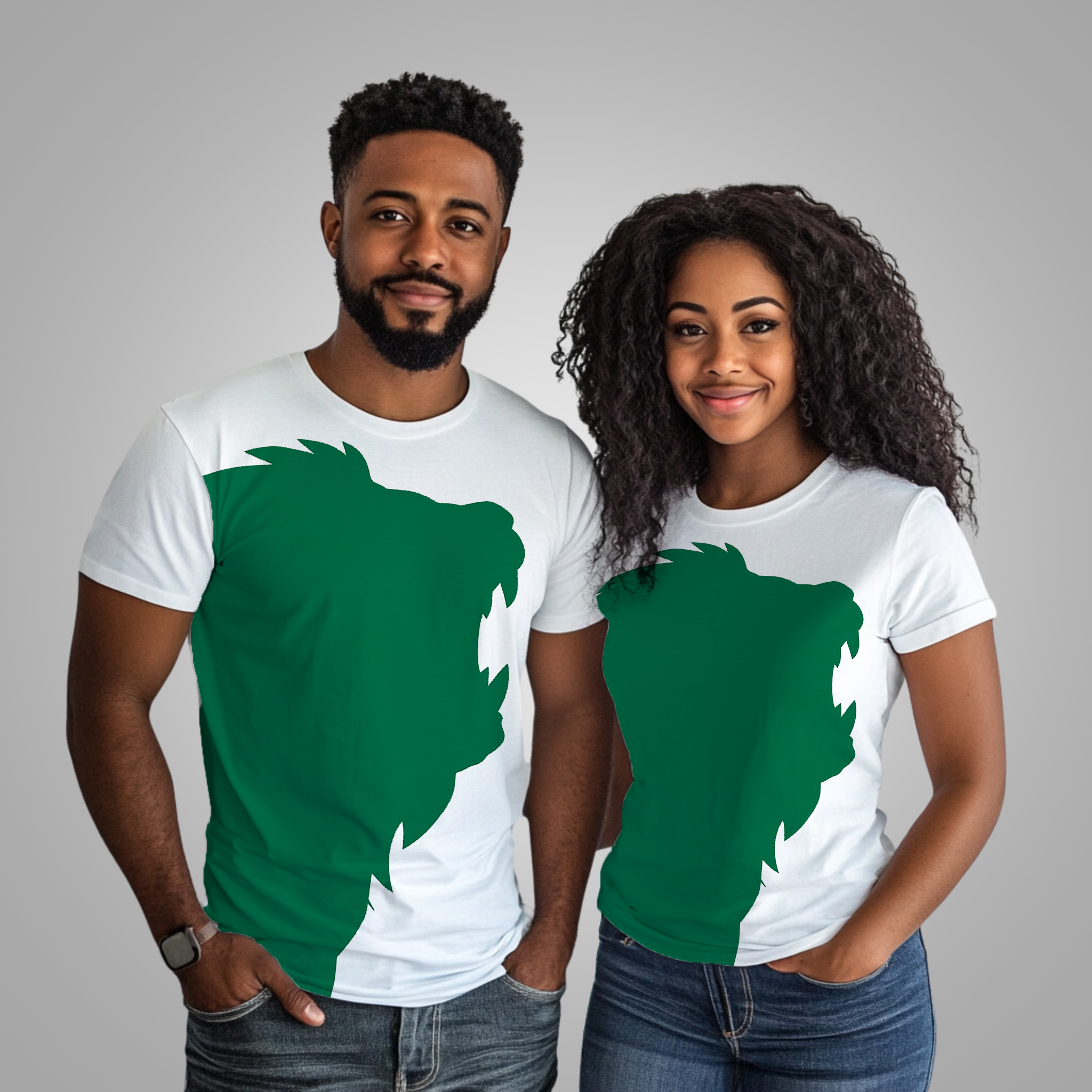 Green Lion Men's Sports Jersey (AOP)