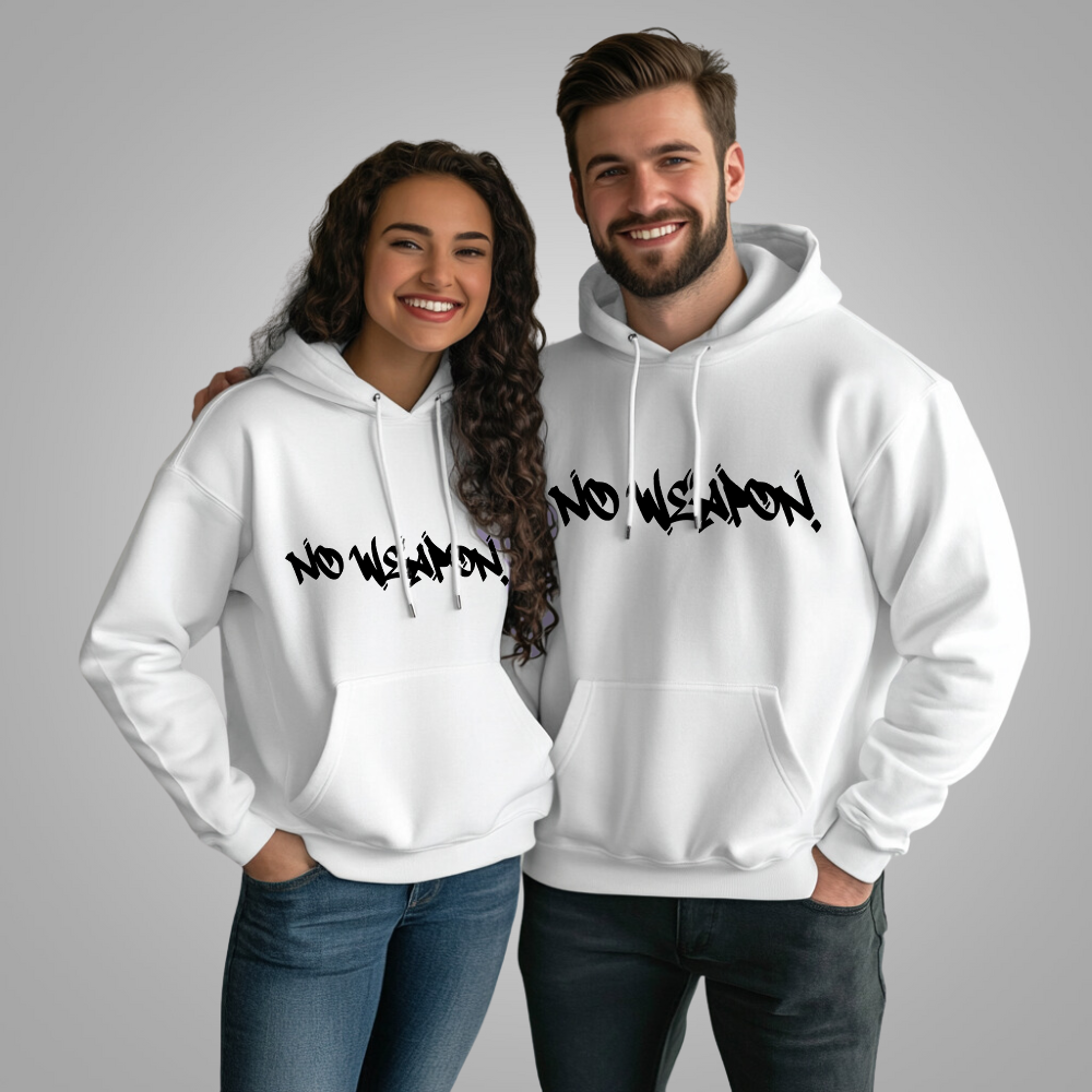 No Weapon 2 Black Unisex Heavy Blend™ Hooded Sweatshirt