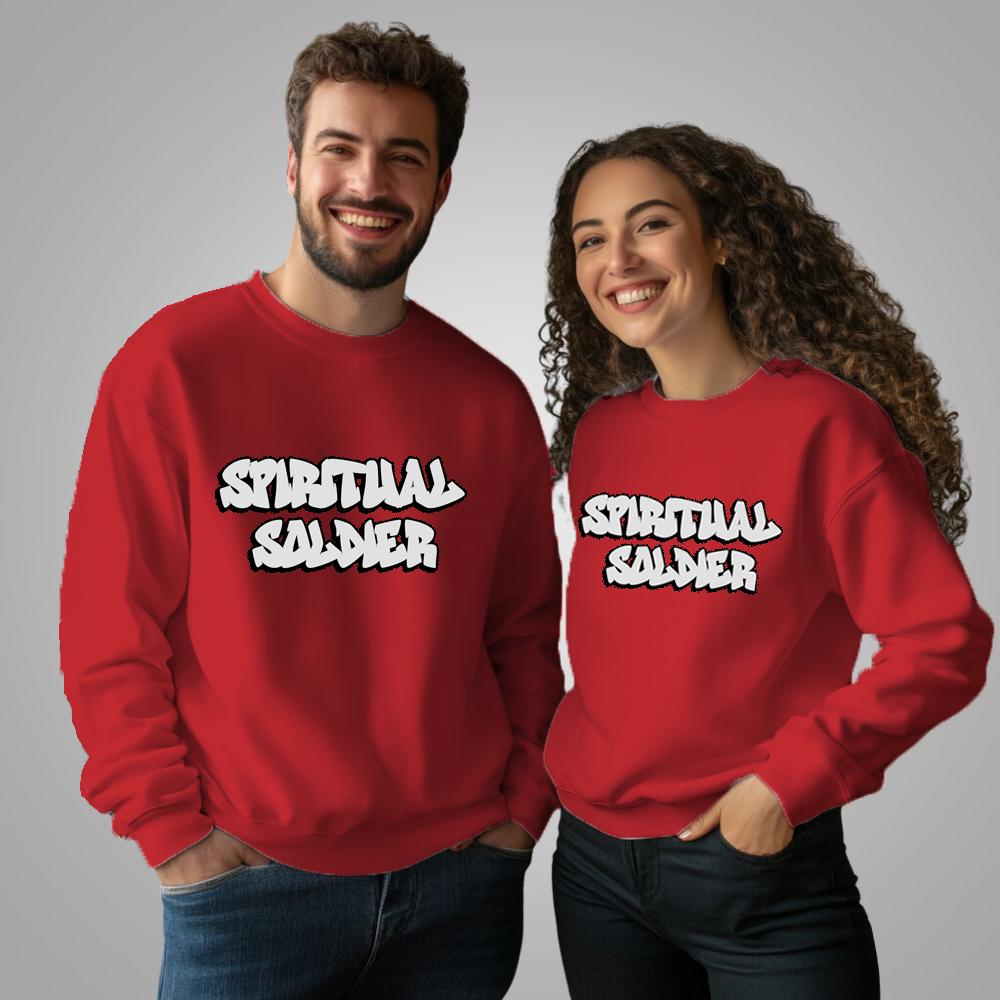 Spiritual Soldier 1 Unisex Heavy Blend™ Crewneck Sweatshirt