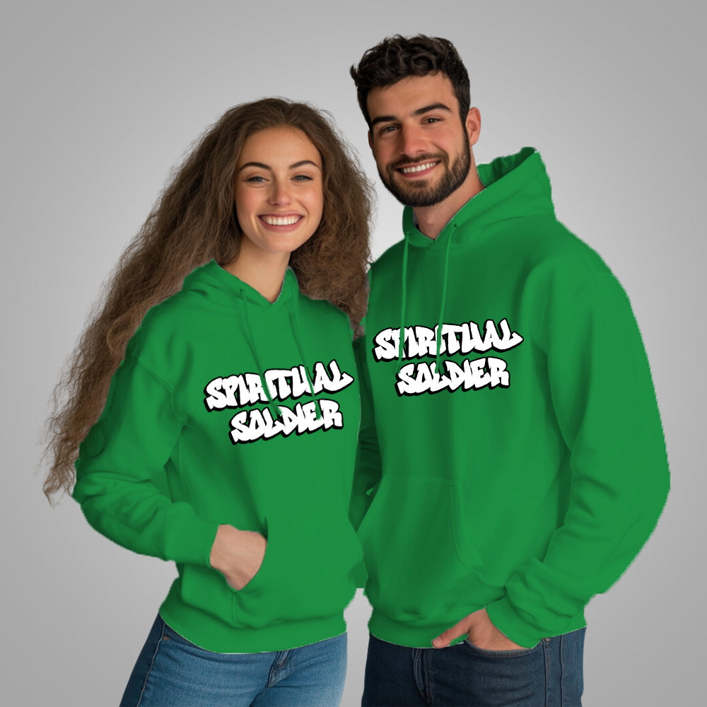 Spiritual Soldier 1 Unisex Heavy Blend™ Hooded Sweatshirt