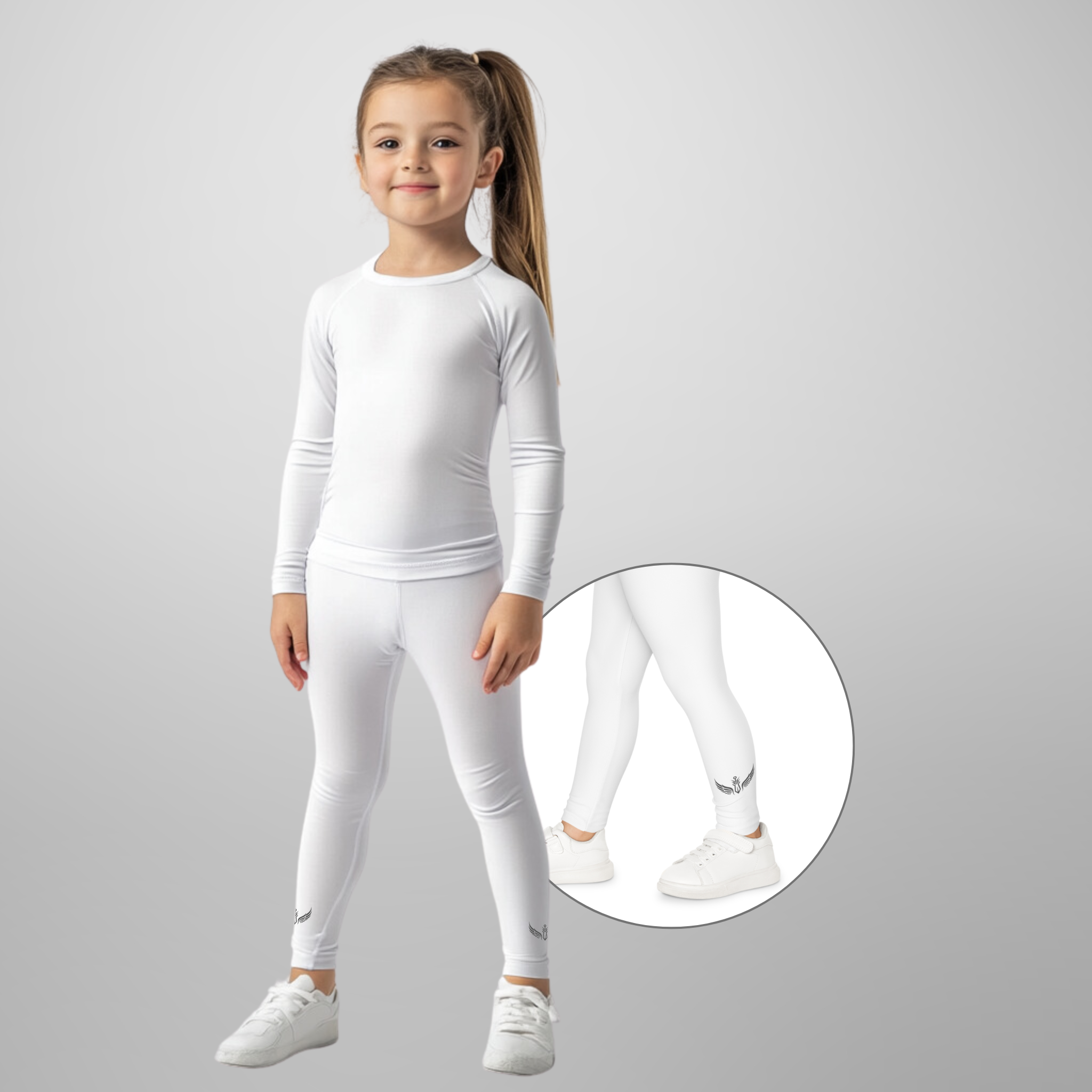 The Spiritual Soldier Kids Leggings (AOP)