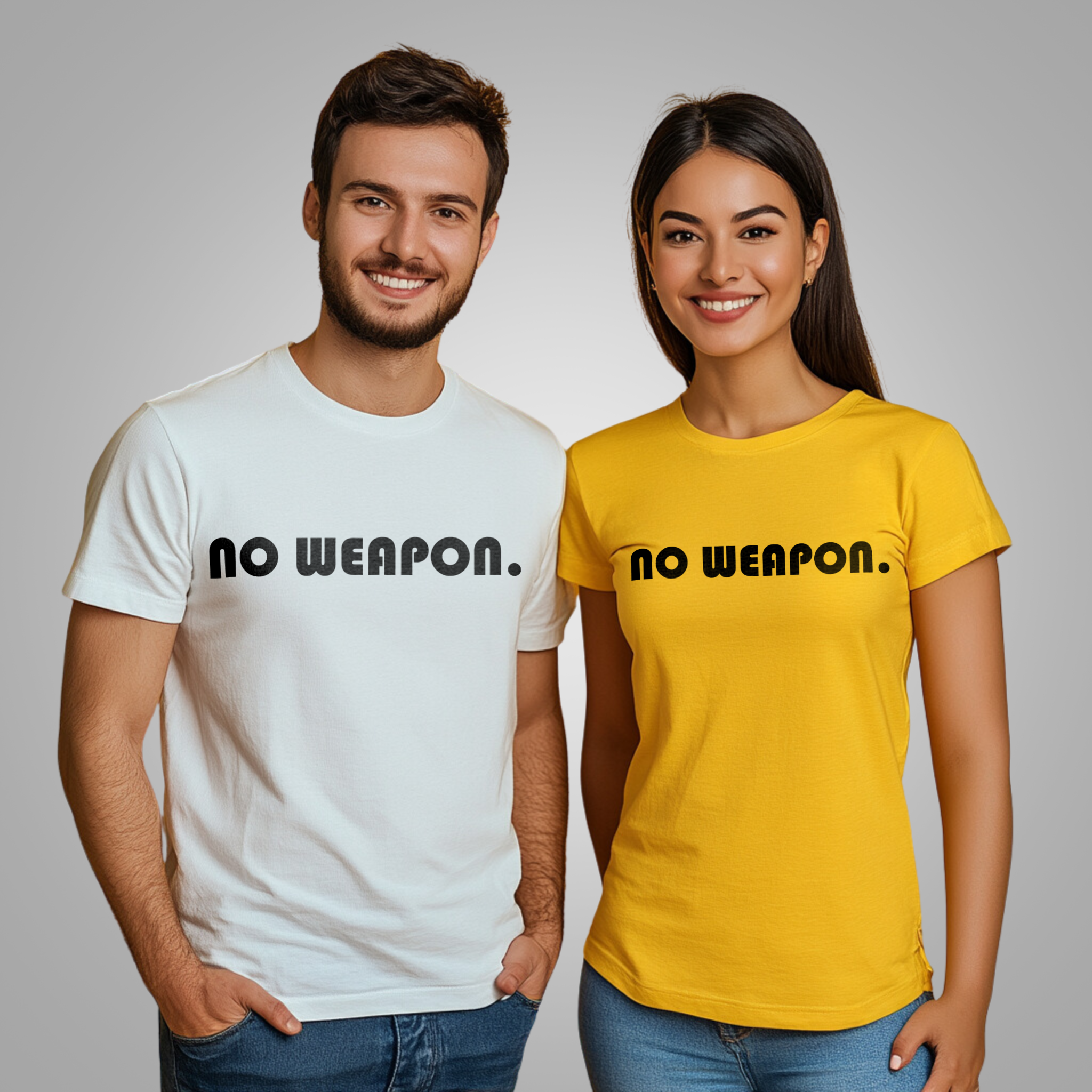 No Weapon B1 Unisex garment-dyed heavyweight t-shirt