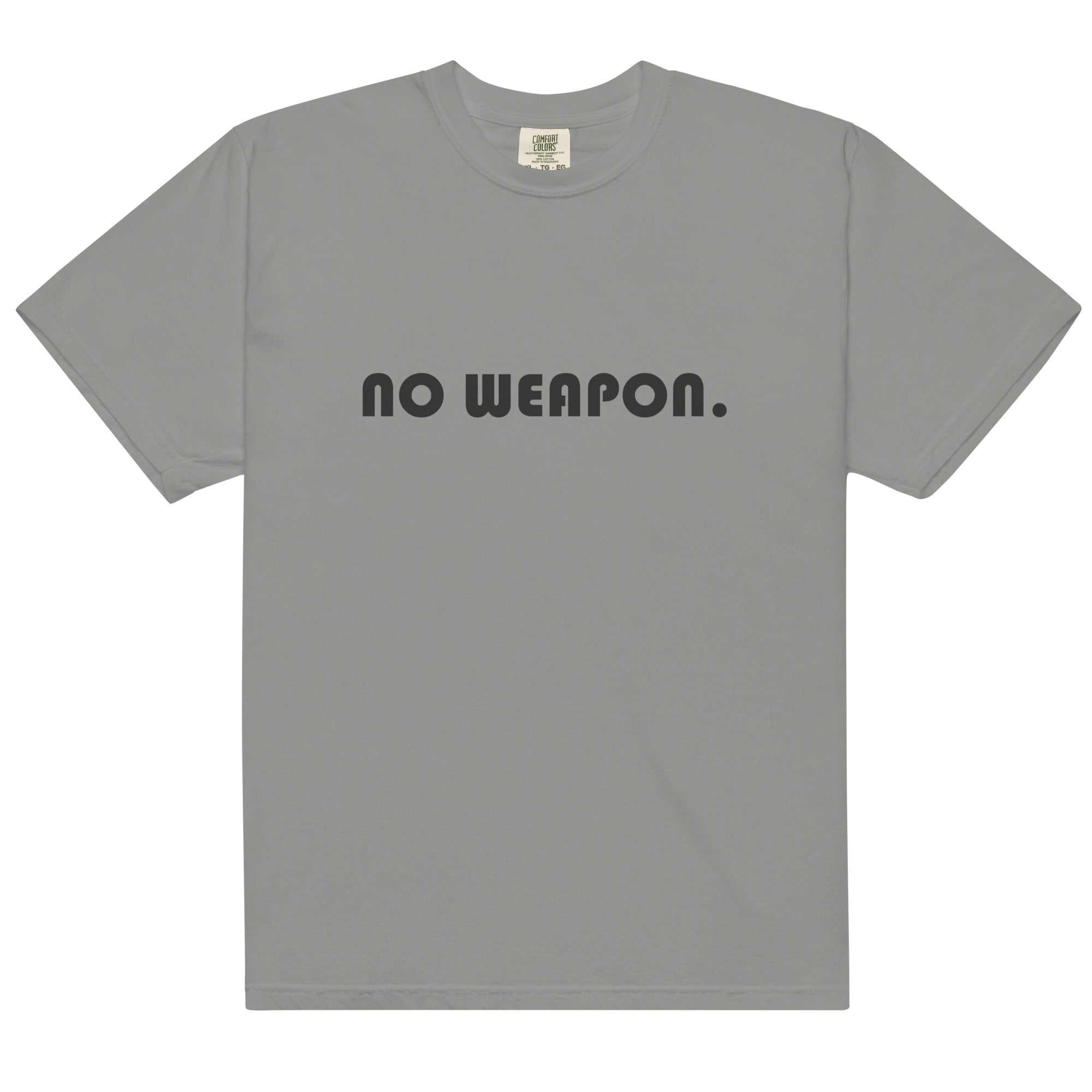 No Weapon B1 Unisex garment-dyed heavyweight t-shirt