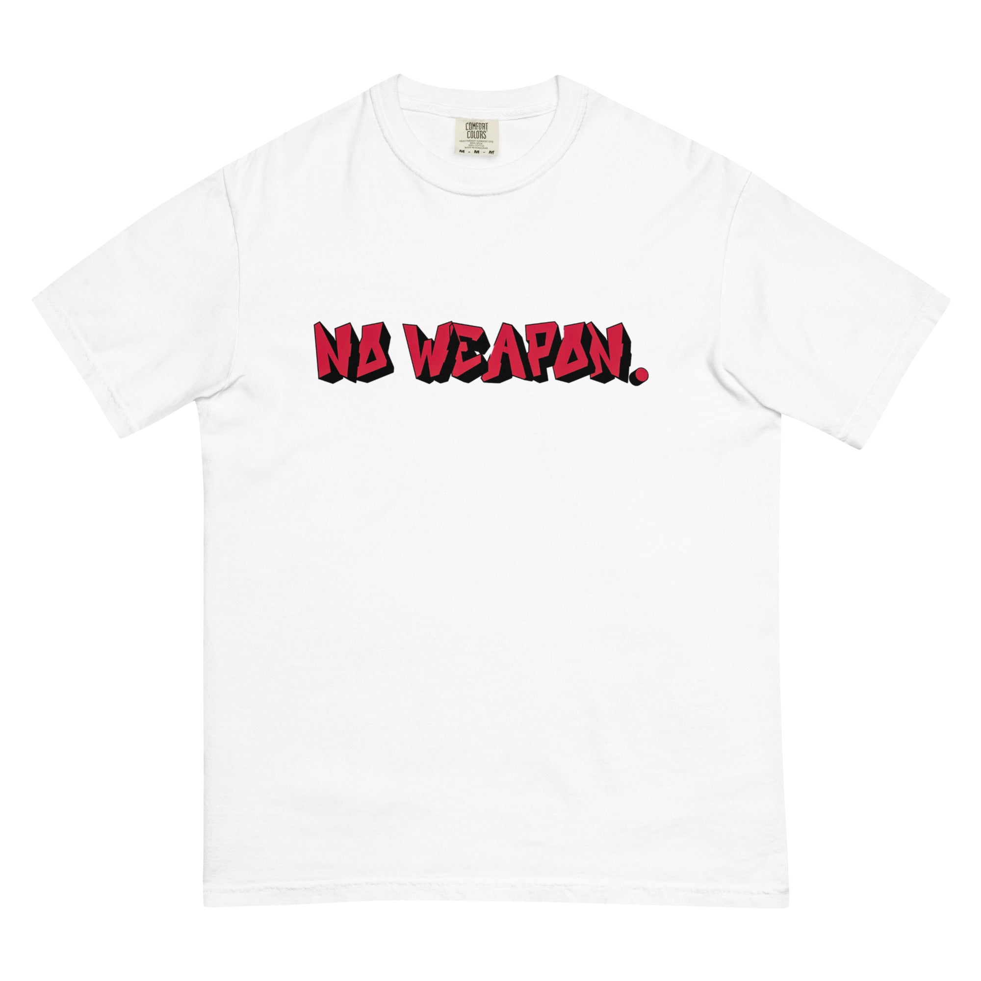 No Weapon G2W - Unisex garment-dyed heavyweight t-shirt